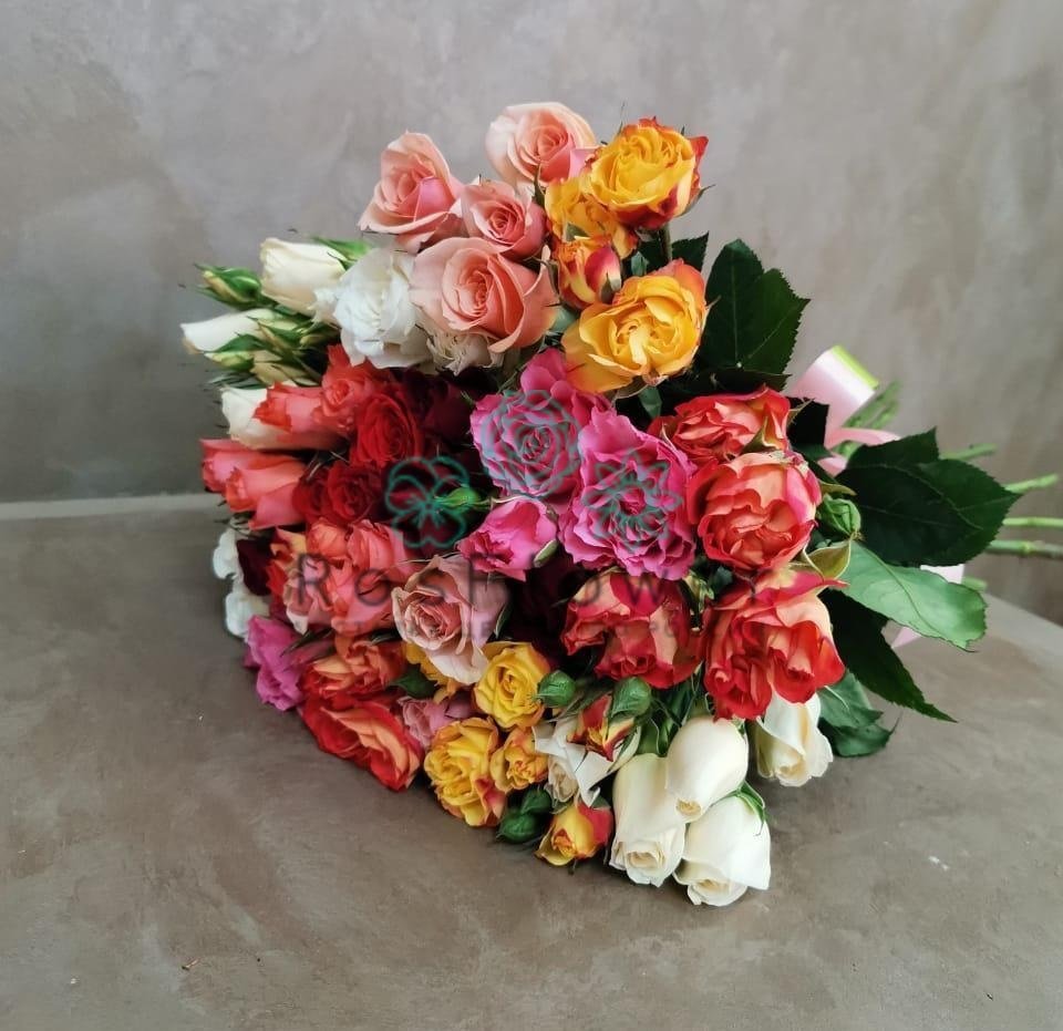 Букет цветов из: Розы в Воровсколесской