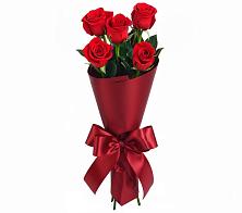 Букет 5 Красных роз Эдлесс Лав в Воровсколесской