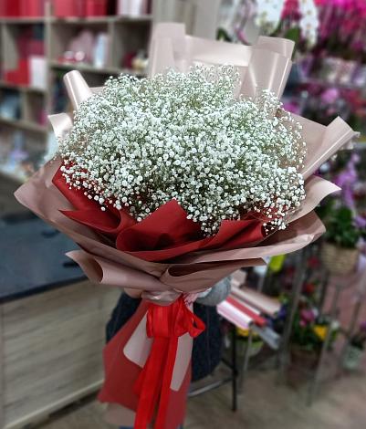 Букет цветов из: Гипсофила в Воровсколесской
