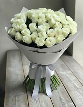Букет 35 Белых роз в Воровсколесской