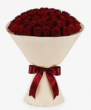 Букет 101 Бордовая роза Блэк Бакарра в Воровсколесской