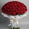 Букет 101 Красная роза Блэк Мэджик в Воровсколесской