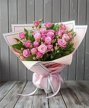 Букет Розовый кустик в Воровсколесской