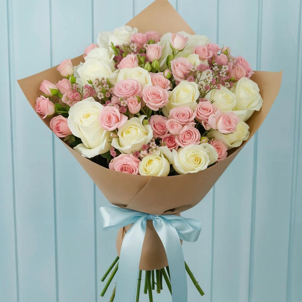 Букет цветов из: Розы в Воровсколесской