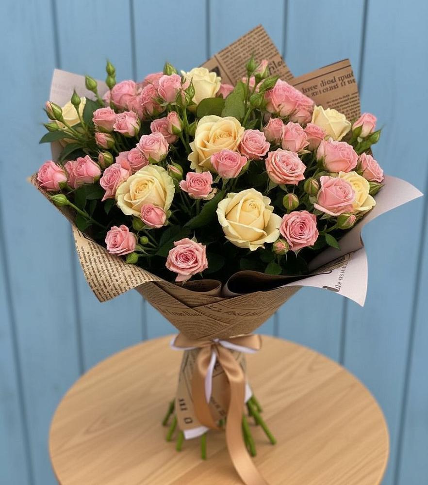 Букет цветов из: Розы в Воровсколесской