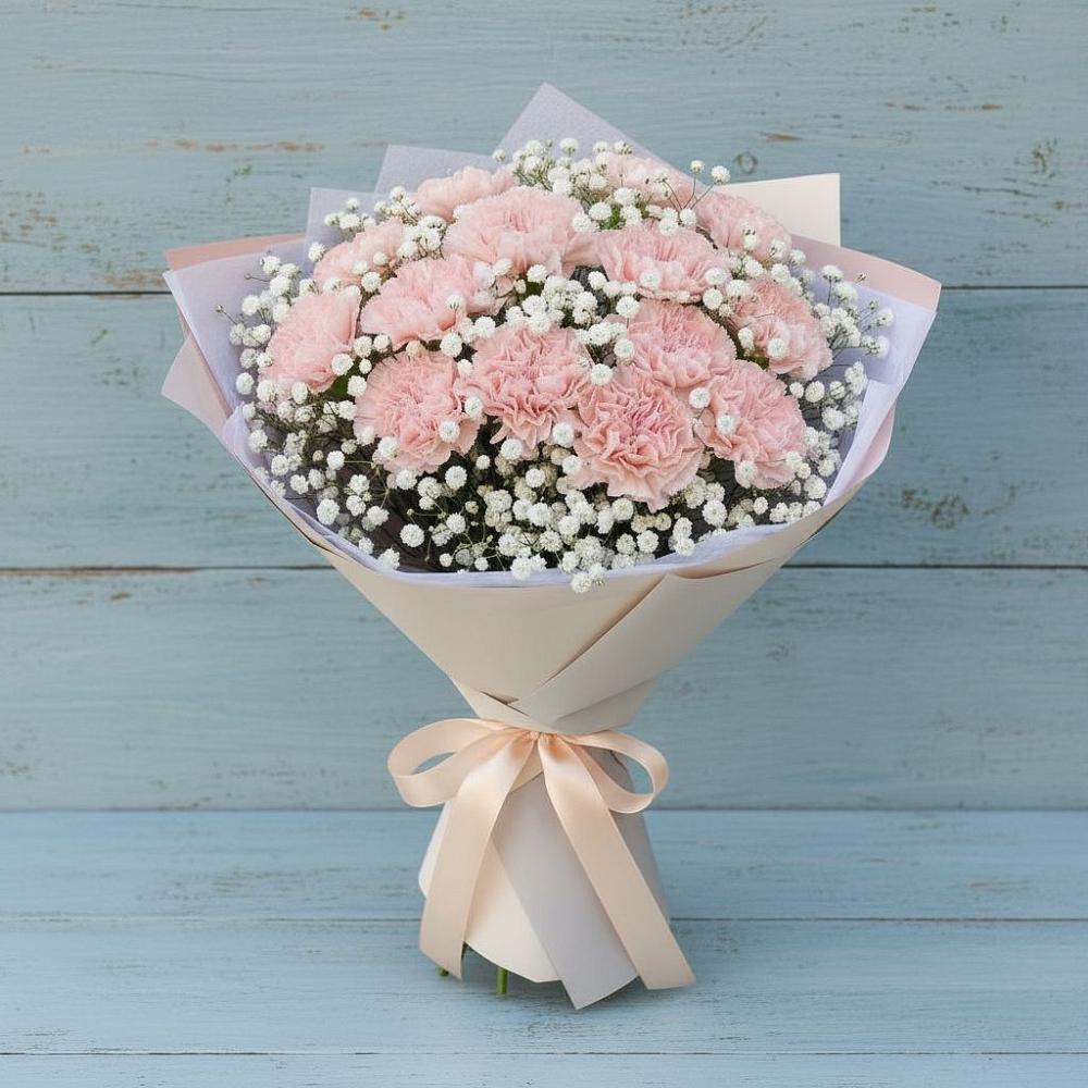 Букет цветов из: Гвоздики в Воровсколесской