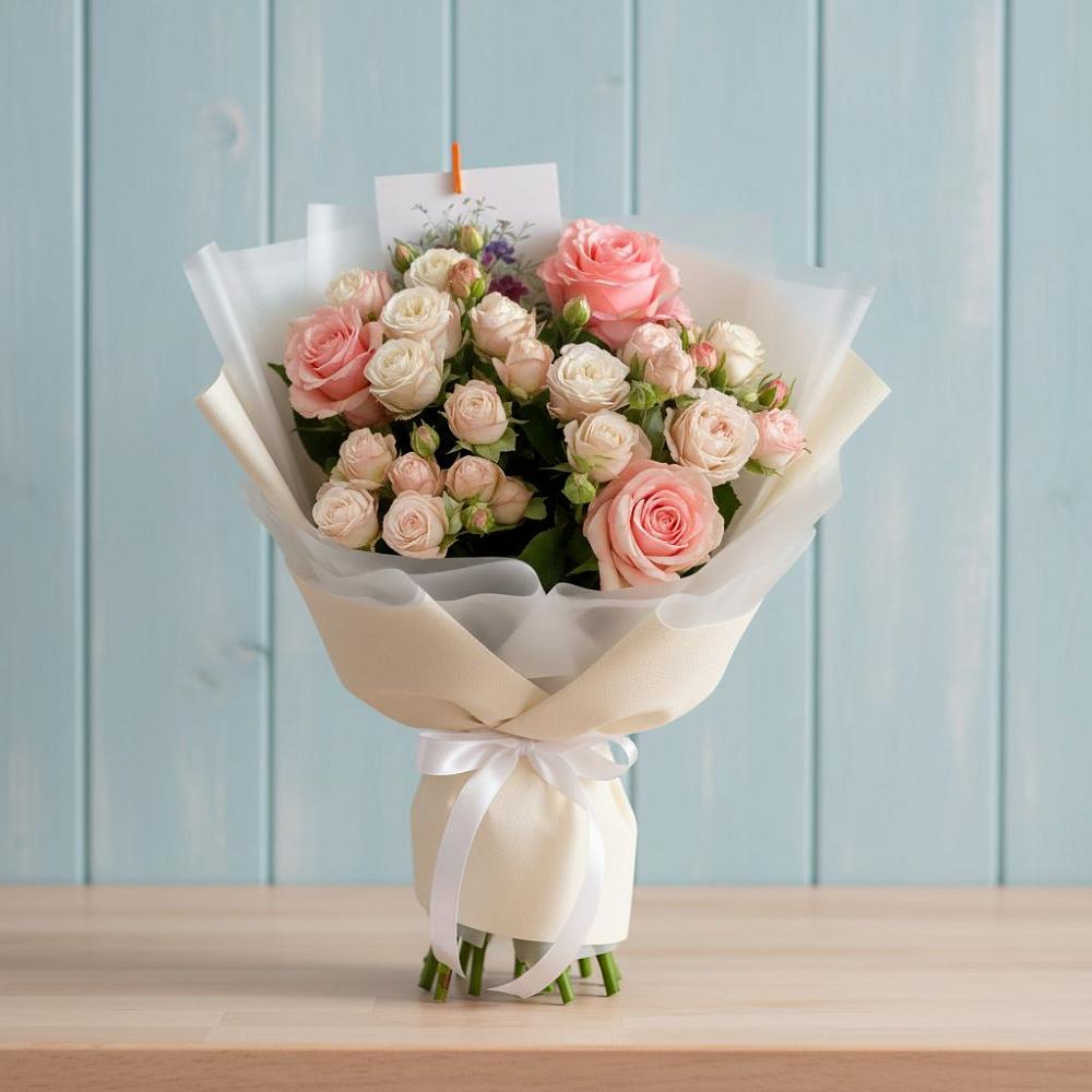 Букет цветов из: Розы в Воровсколесской