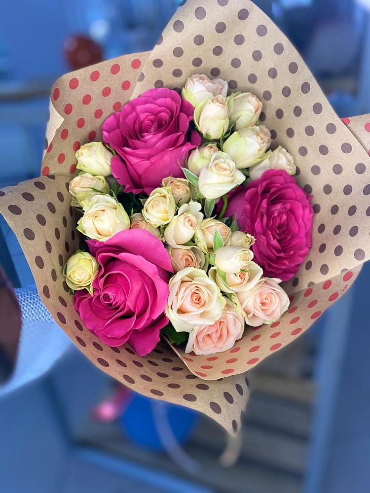 Букет цветов из: Розы в Воровсколесской