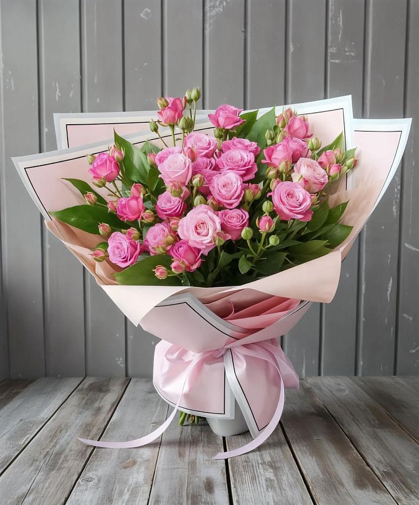 Букет Розовый кустик в Воровсколесской