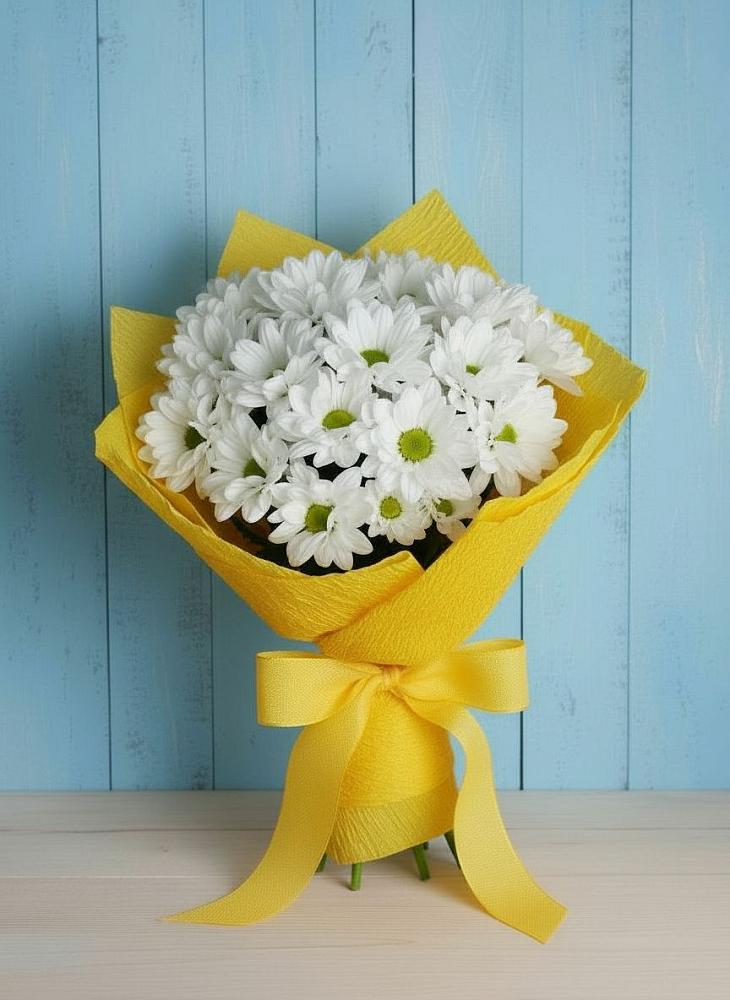 Букет цветов из: Хризантемы в Воровсколесской