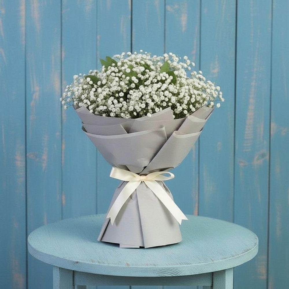 Букет цветов из: Гипсофила в Воровсколесской