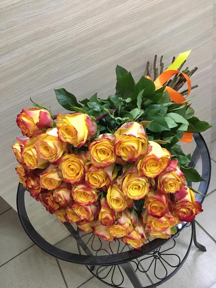 Букет Желтые розы в Воровсколесской