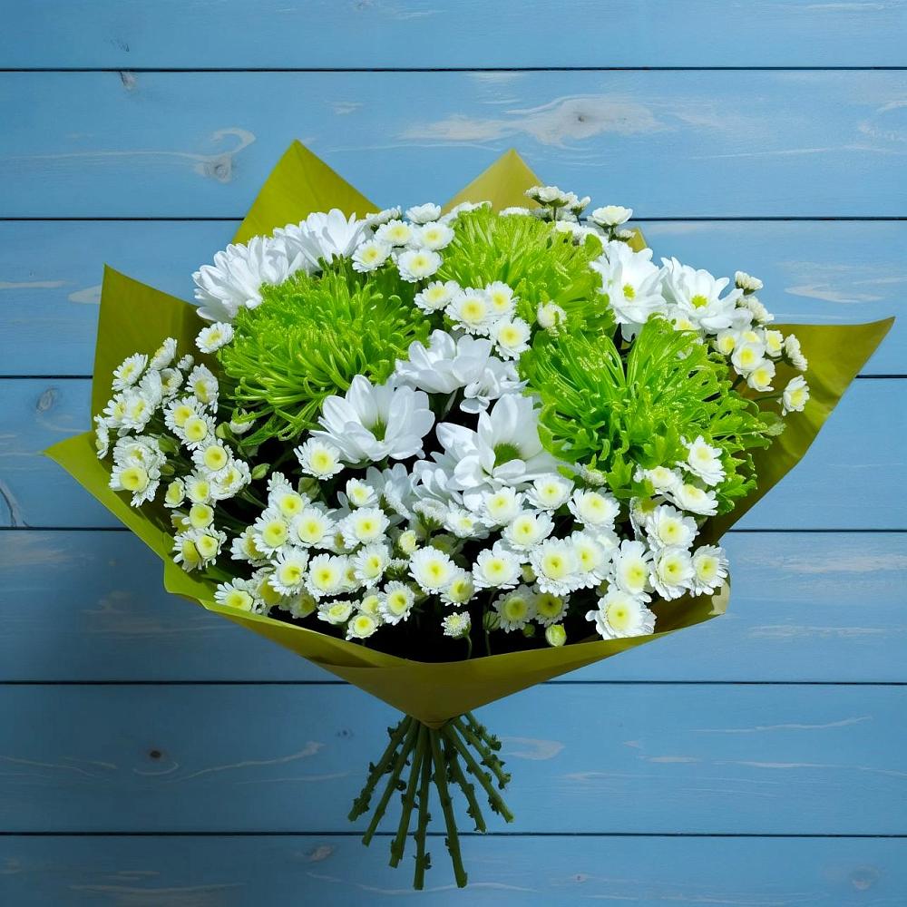 Букет цветов из: Хризантемы в Воровсколесской