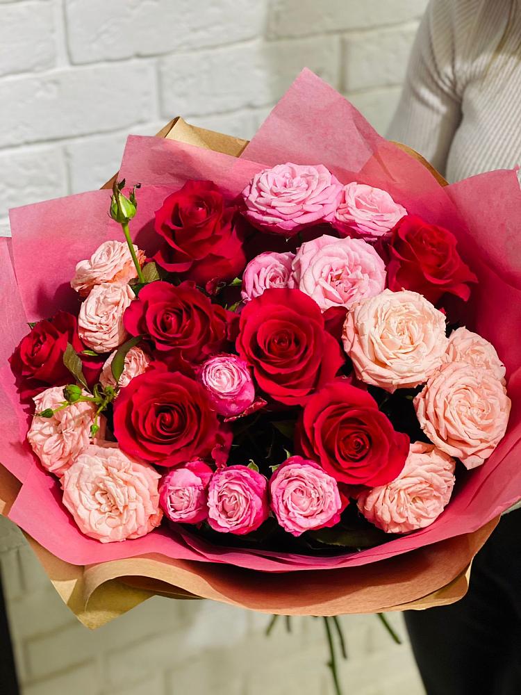 Букет цветов из: Розы в Воровсколесской