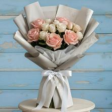 Букет цветов из:  Розы в Воровсколесской