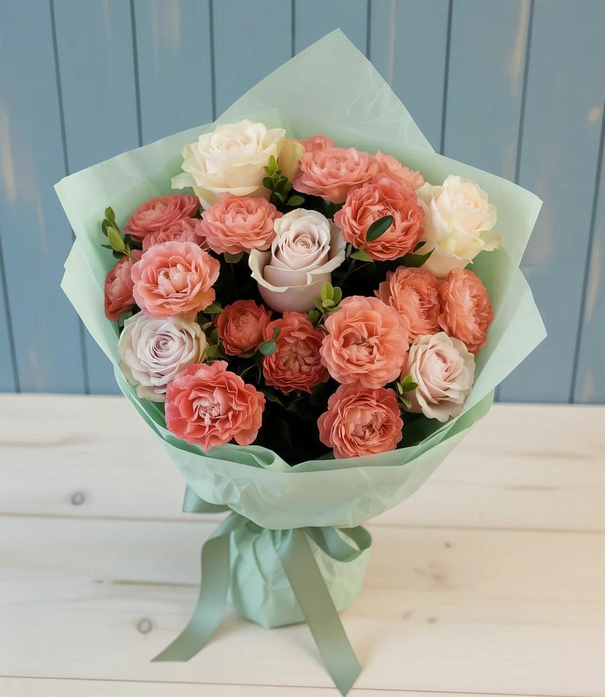 Букет цветов из: Розы в Воровсколесской