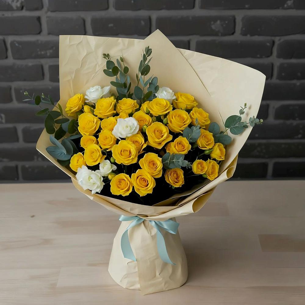 Букет цветов из: Розы в Воровсколесской