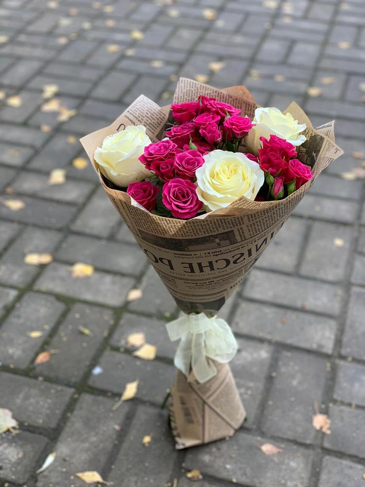 Букет цветов из: Розы в Воровсколесской