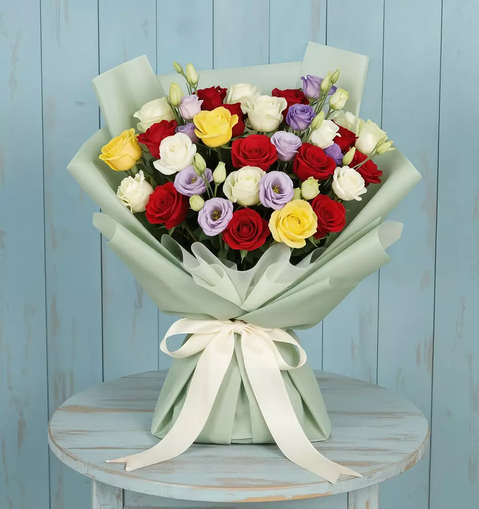 Букет цветов из: Розы в Воровсколесской