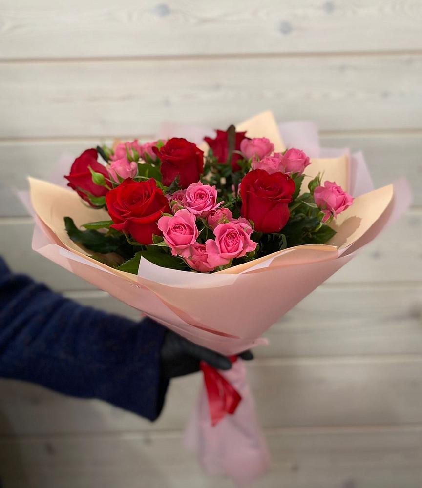 Букет цветов из: Розы в Воровсколесской