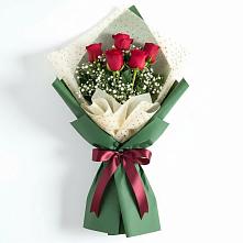 Букет цветов из:  Розы в Воровсколесской