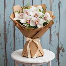 Букет цветов из:  Орхидеи и Розы в Воровсколесской