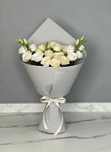 Букет цветов из:  Розы и Лизиантусы в Воровсколесской